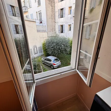 Peaceful Flat W Wifi Very Close To Pl Massena Refurbished Lägenhet